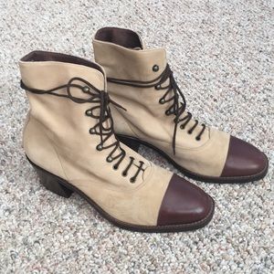 Women’s Lace-up Gino Morganti Leather Boots Spain